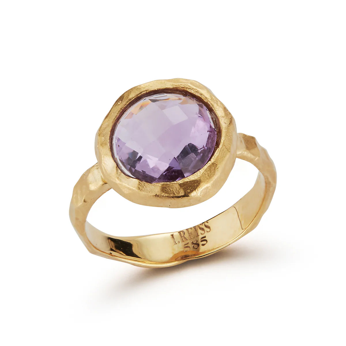 14K-Y AMETHYST COCKTAIL RING