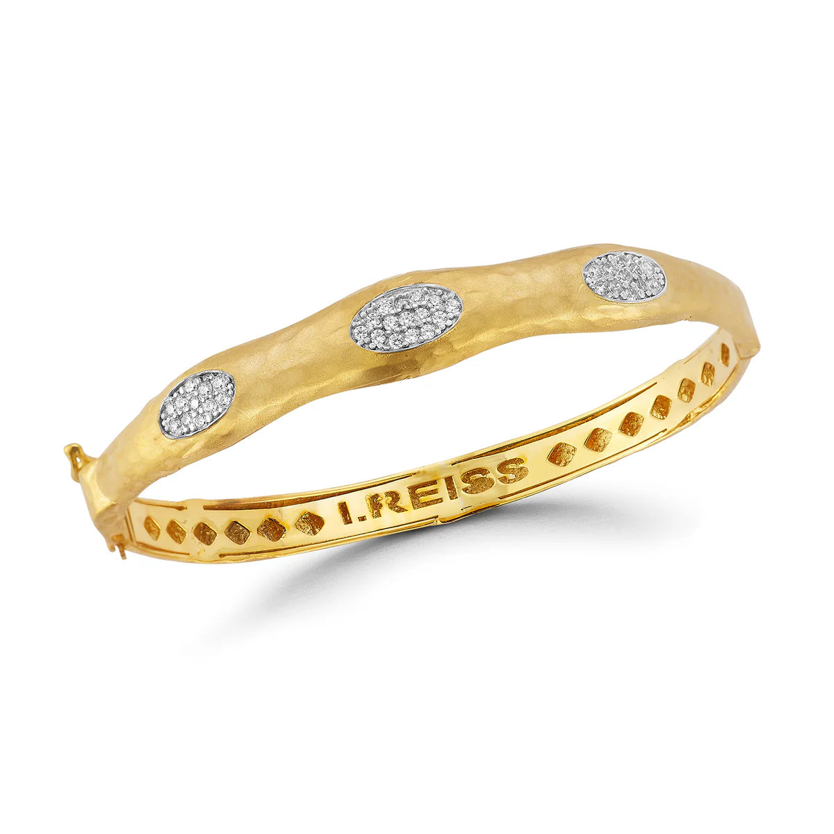 14K Gold 0.30 ct. tw. Bangle Bracelet