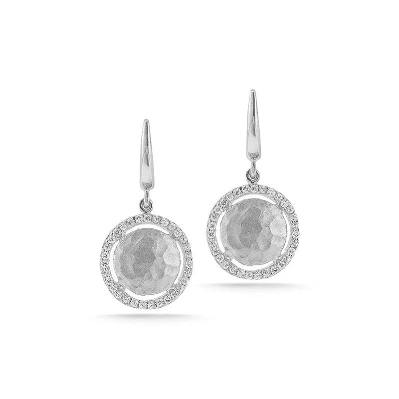 14K-Y GALLERY EARR. 0.75CT