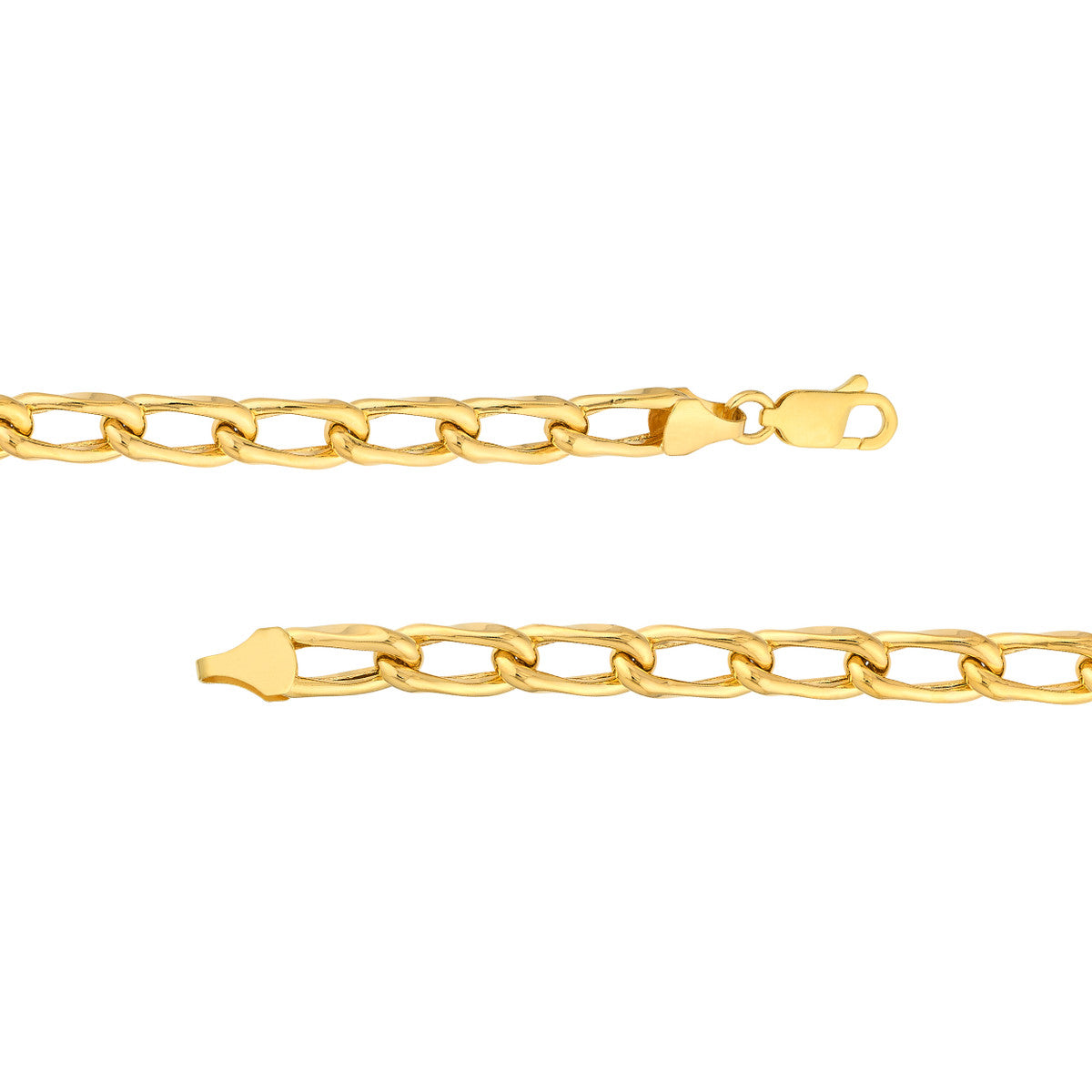 Cable Twist Open Link Bracelet