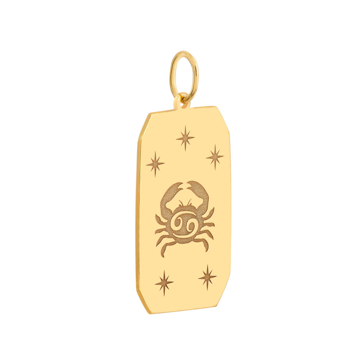 Cancer Engraved Pendant