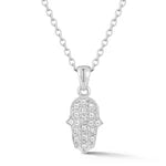 14K-Y Hand Of God Neck 0.20CT