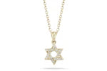 14K-Y Star Of David PEND. 0.20CT