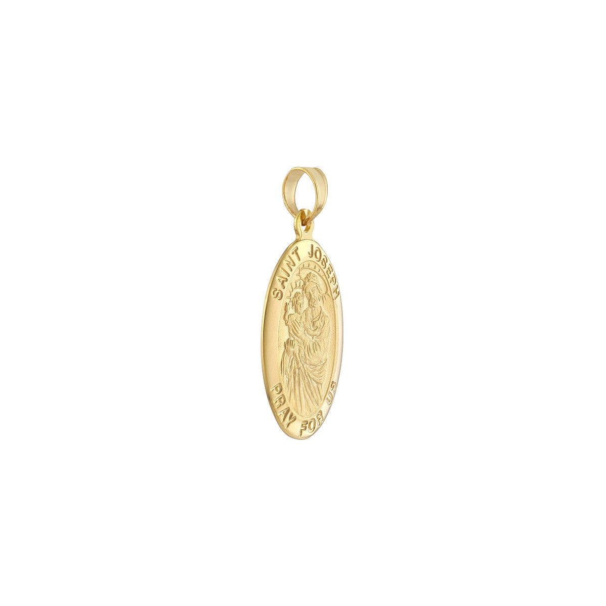 Large Oval St. Joseph Medal