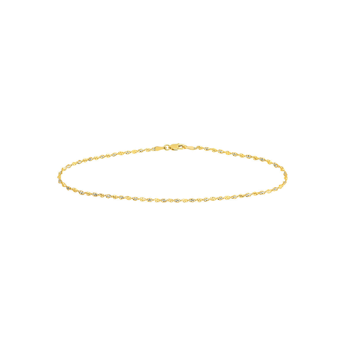 2.10mm @ Tone Dorica Chain with Lobster Lock anklet