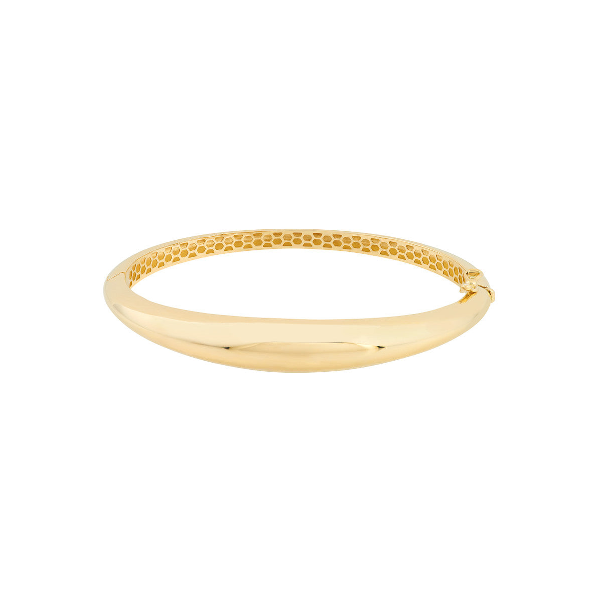 Polished Dome Bangle Bracelet