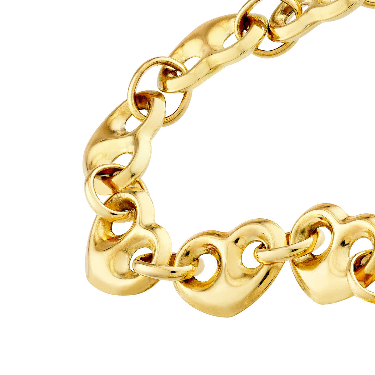 Puff Mariner Heart Bracelet