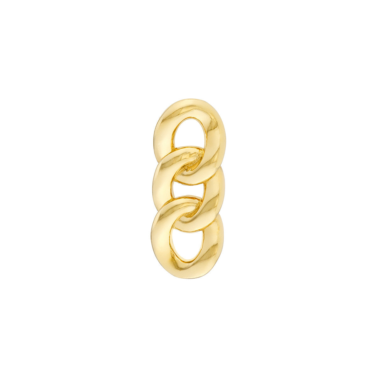Triple Link Earrings