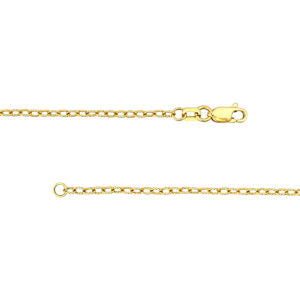 1.85mm Designer Rolo Chain with Lobster Lock Heramythras Anklet Midas