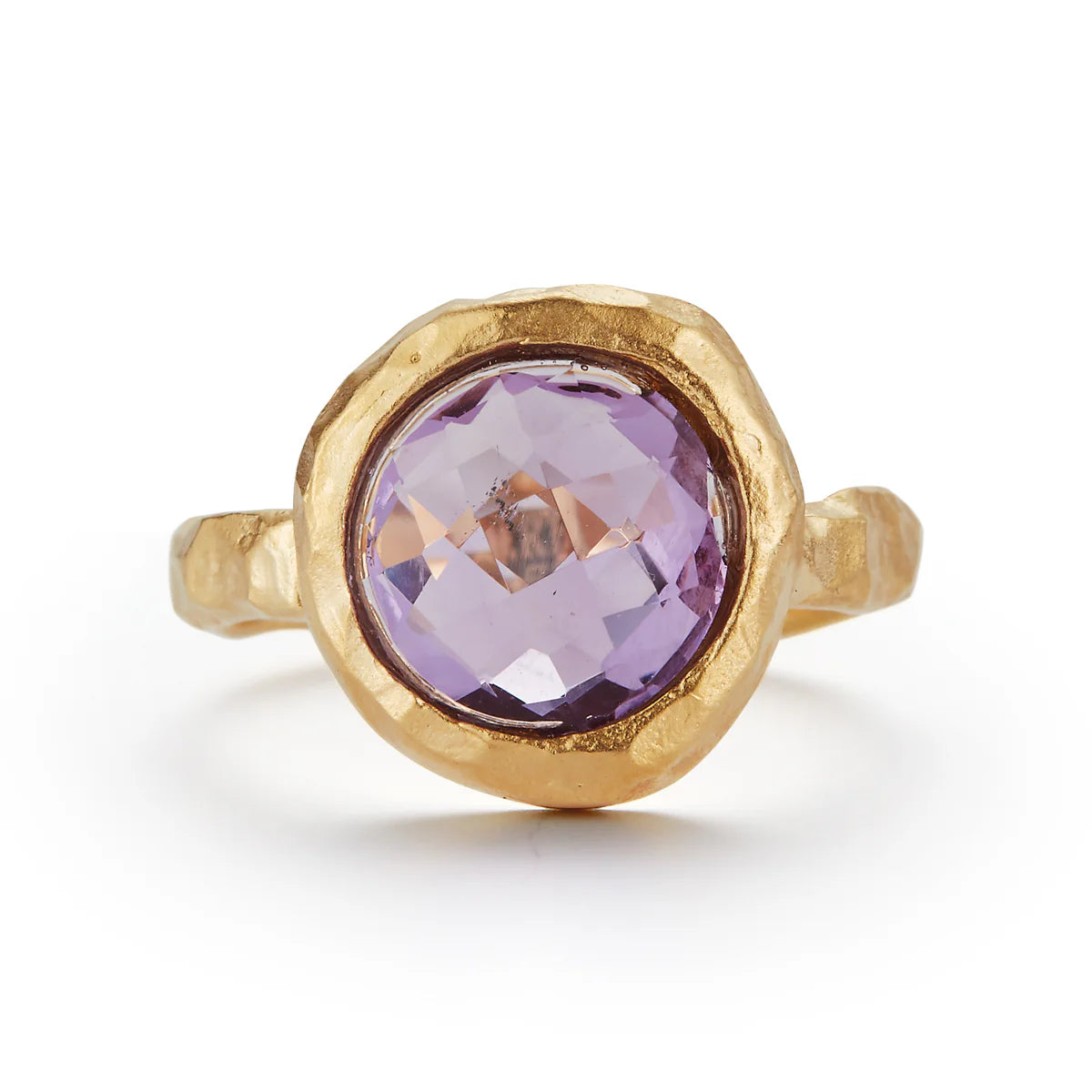 14K-Y AMETHYST COCKTAIL RING