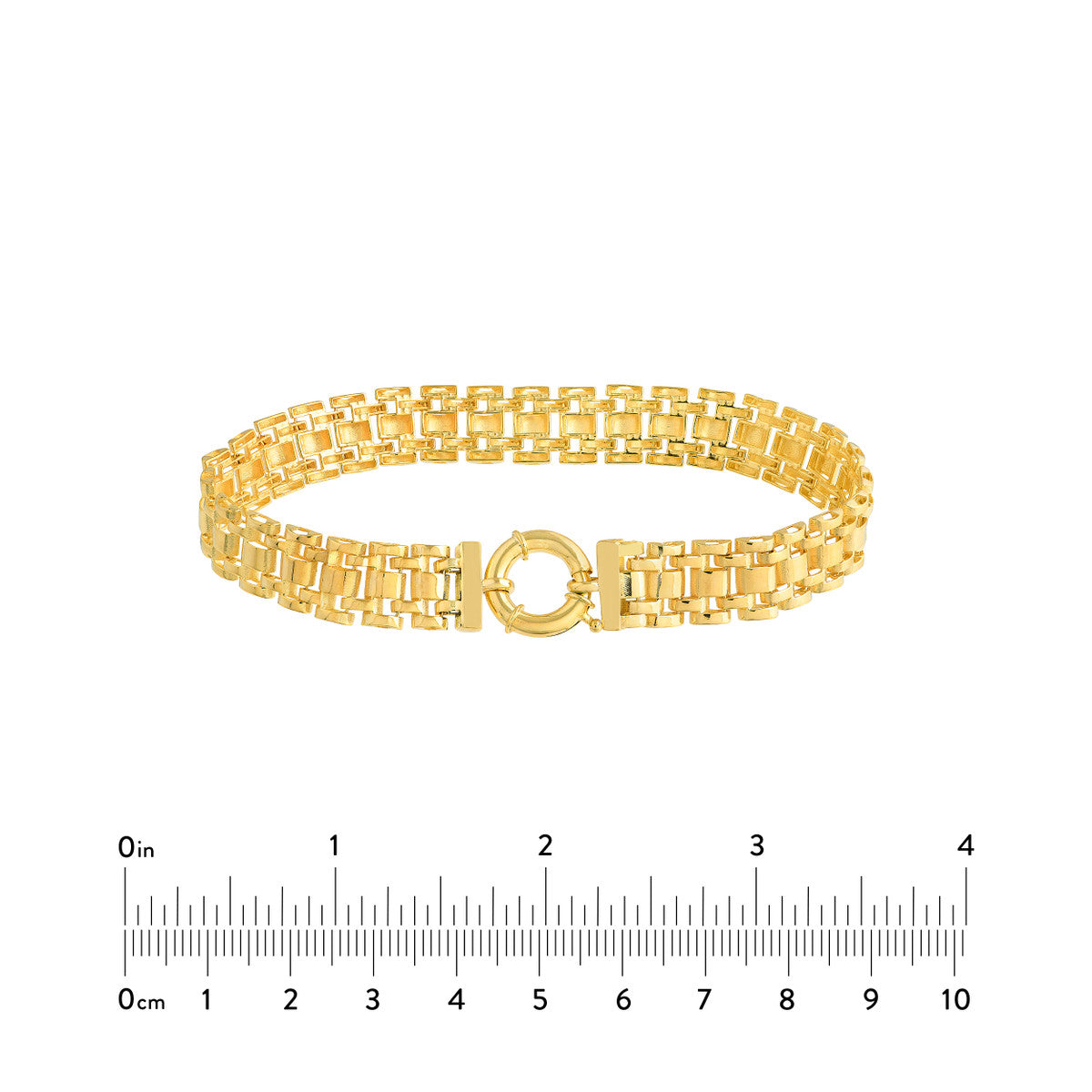 9.55mm Brick Pattern Bracelet