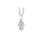 14K-Y Hand Of God PEND. 0.12CT