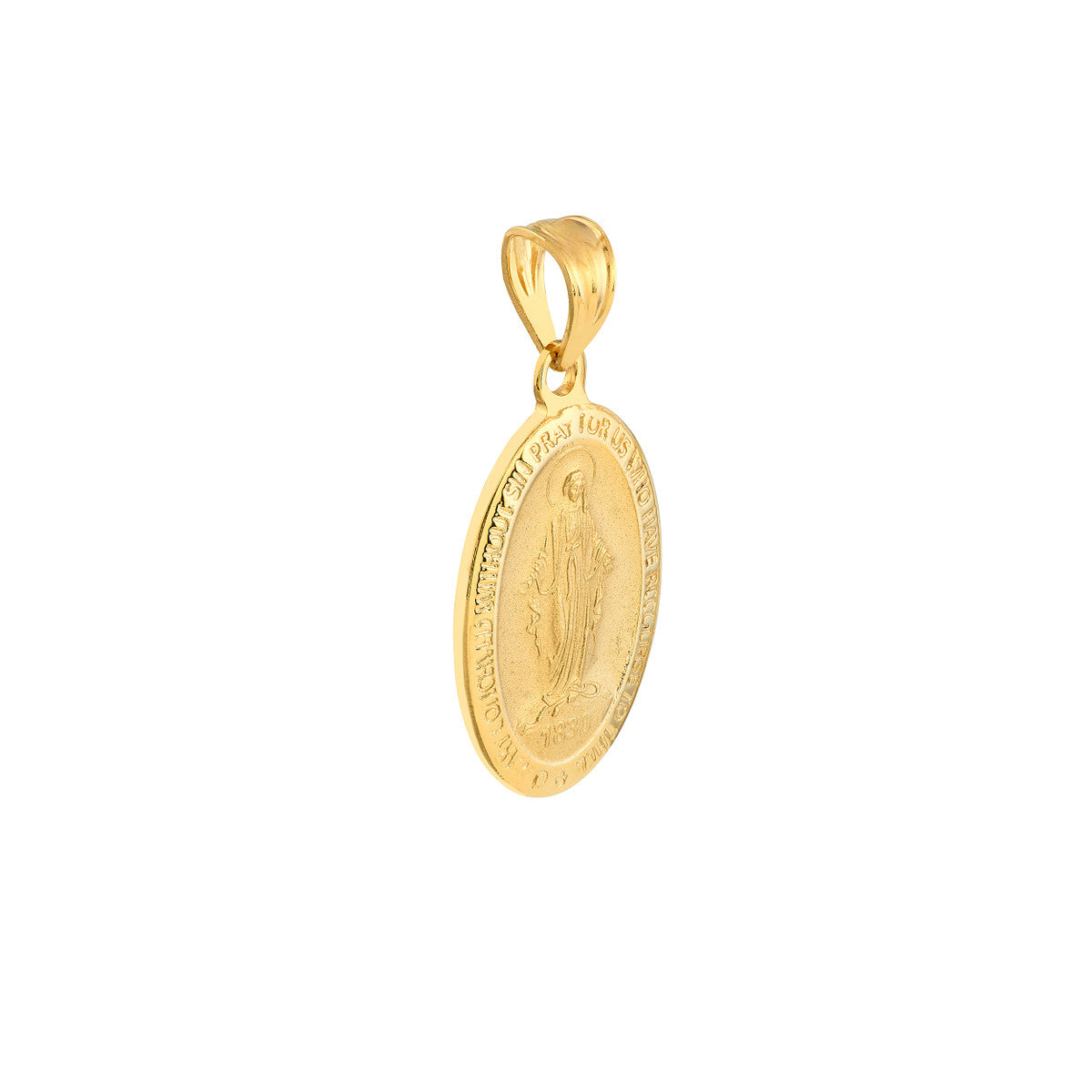 Oval Blessed Mary Medal