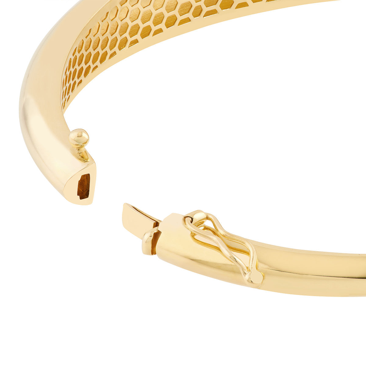 Polished Dome Bangle Bracelet