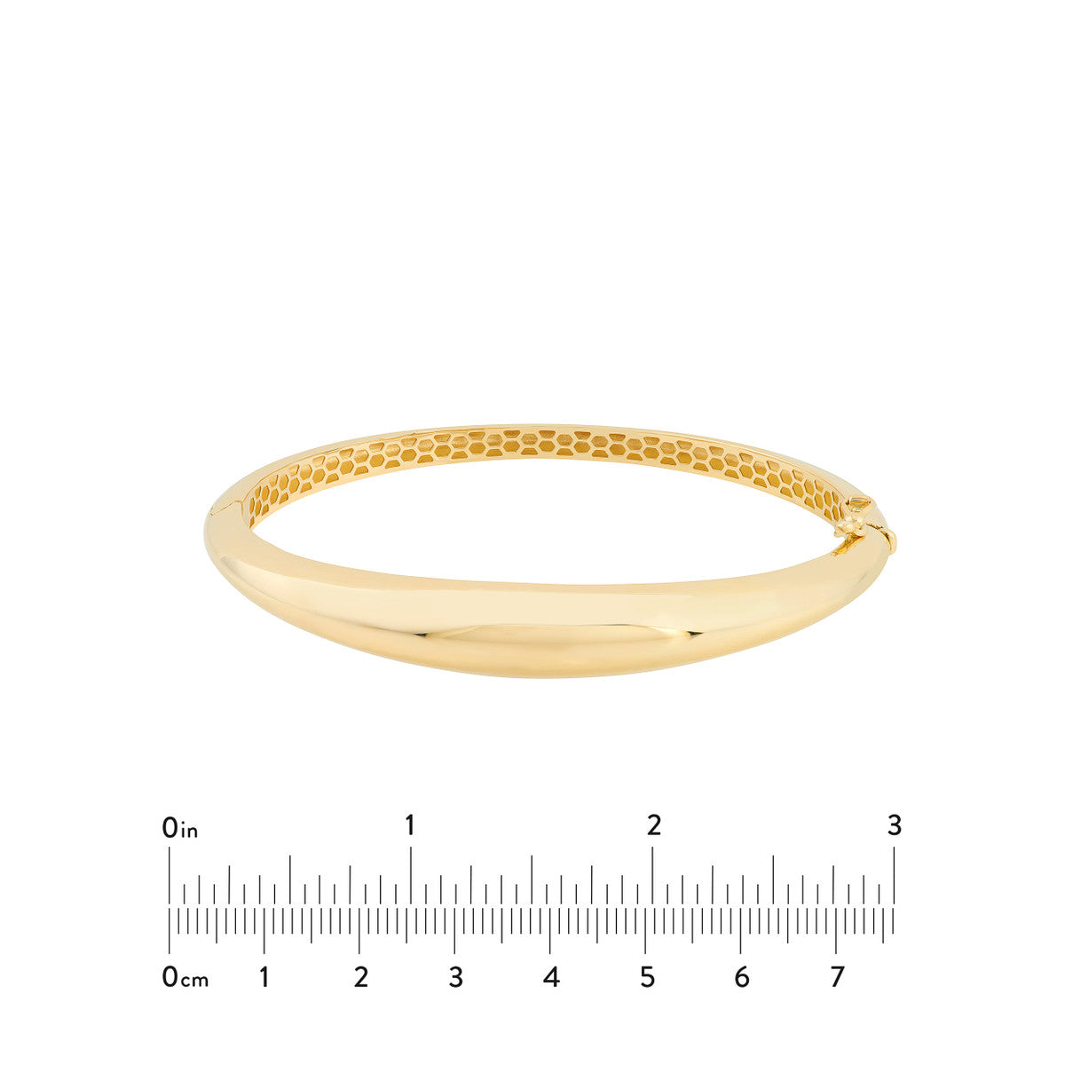 Polished Dome Bangle Bracelet