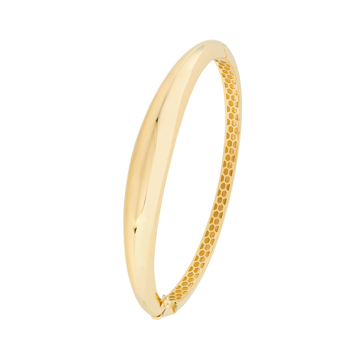 Polished Dome Bangle Bracelet