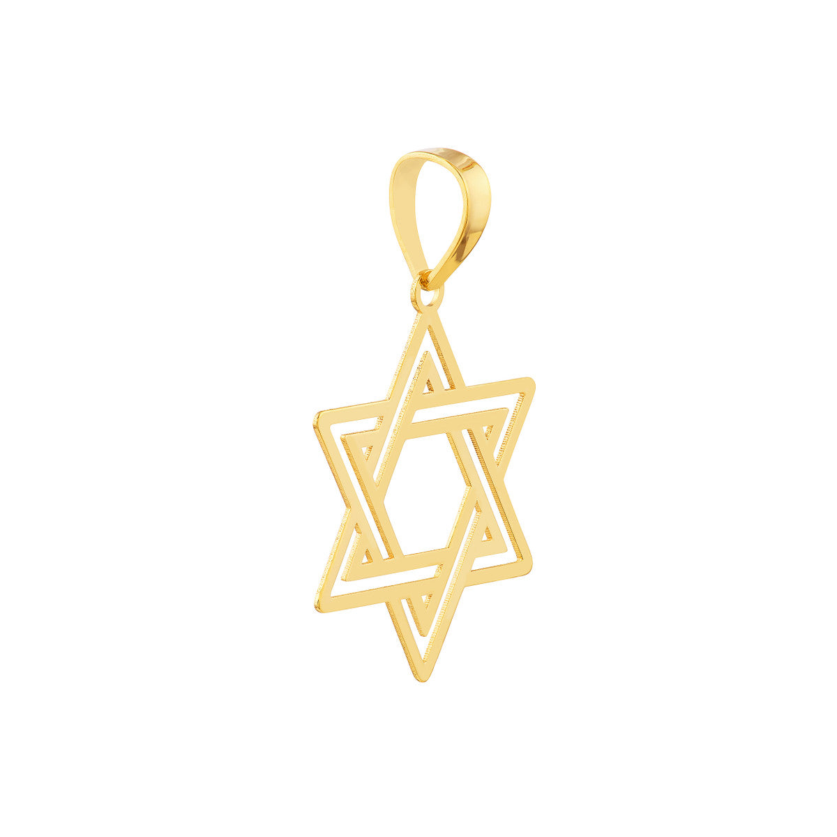 Star Of David Pendant Interlocking