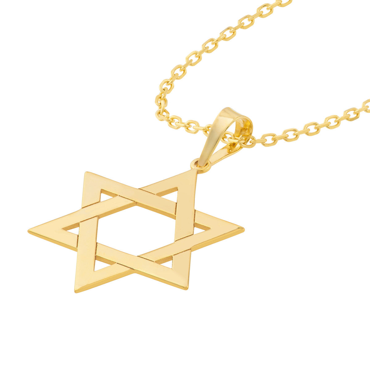 Star of David Woven Pendant