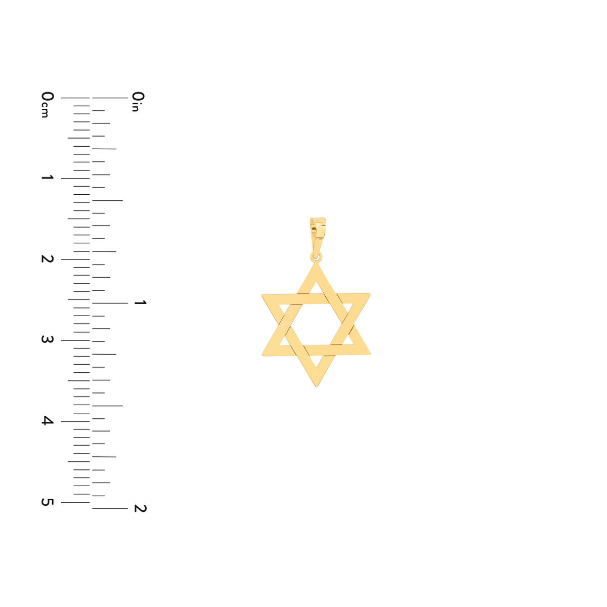 Star of David Woven Pendant