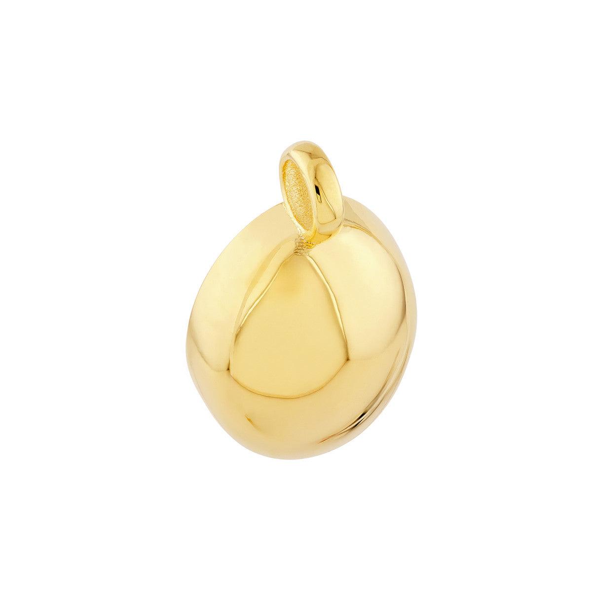 Puffed Oval Charm